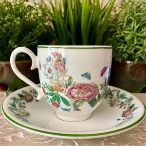 Portmeirion China SUMMER GARLAND by Susan Williams - Ellis Expresso Coffee Cup